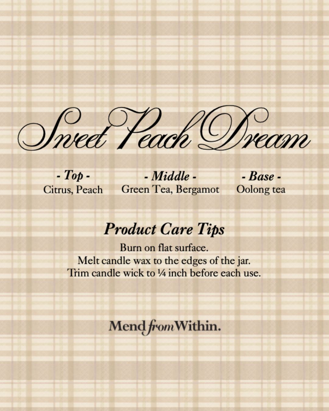 Sweet Peach Oolong